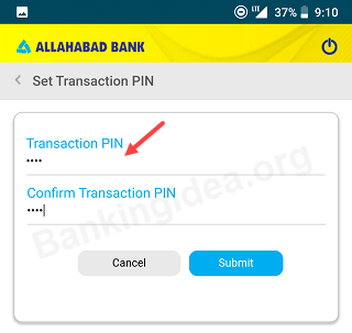 Activation Allahabad Bank Mobile Banking