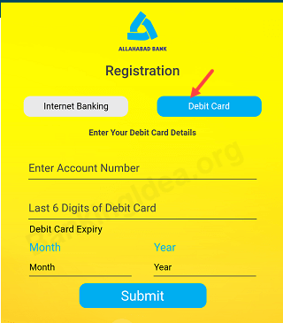 Activation Allahabad Bank Mobile Banking