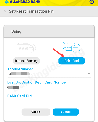 Activation Allahabad Bank Mobile Banking