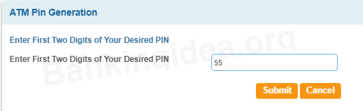 SBI New ATM Debit card Pin Generation Online