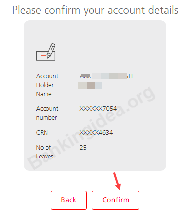 Kotak Mahindra Bank Request Cheque Book online