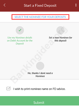Indusind bank open fixed deposit online