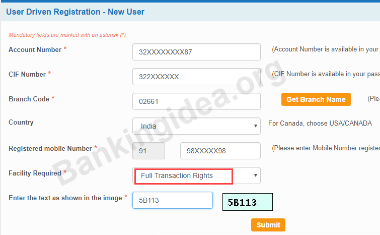 SBI net banking online register activate