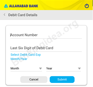 Allahabad bank net banking online register