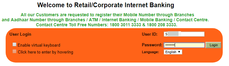 register activate syndicate net banking online