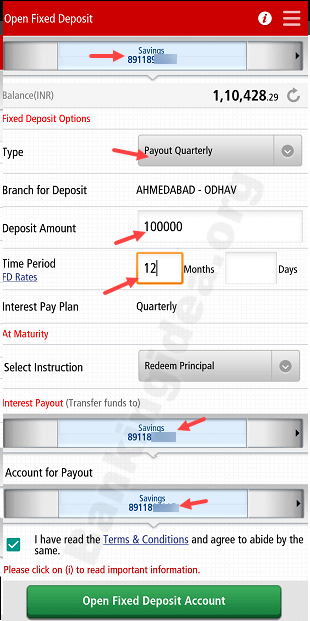 Kotak Bank open Fixed Deposit Online