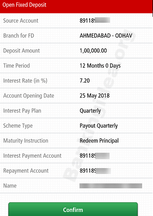 Kotak Bank open Fixed Deposit Online
