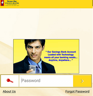 vijaya bank mobile bankig login
