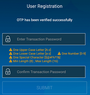 BOI mobile banking registration process