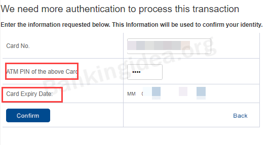 HDFC Debit card international use