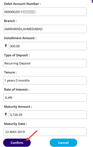Open RD SBI Online