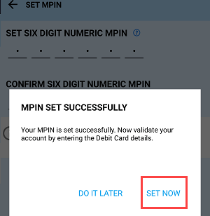 Canara Bank mobile banking registration