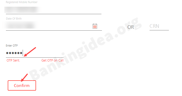 Kotak Bank change registered mobile number