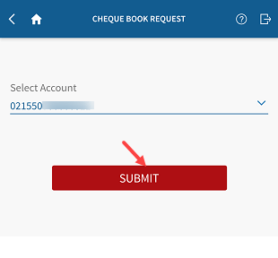 Yes Bank Cheque Book online request