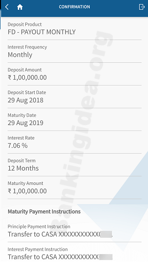 Yes Bank FD open online