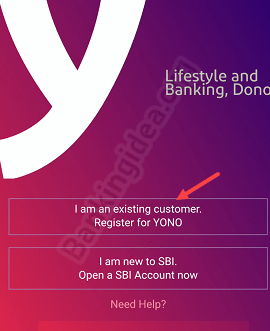 Activate SBI YONO - Registration Process