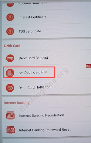 BOB ATM PIN generation online