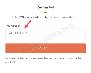 Complete FreeCharge Full KYC online (For Axis Bank Customers)