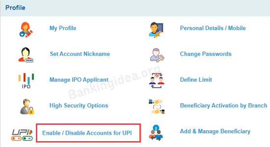 How To EnableDisable UPI for SBI Account