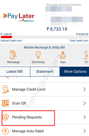 ICICI Pay later UPI Payment online offline
