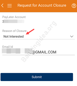 close ICICI payLater