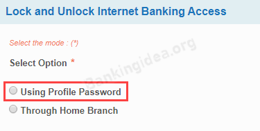 SBI Customers Now Lock/Unlock Net Banking Online