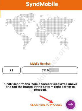 Syndicate Mobile Banking Activation Process