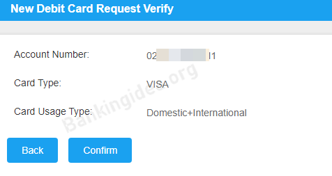 Canara Bank ATM Debit card apply Online