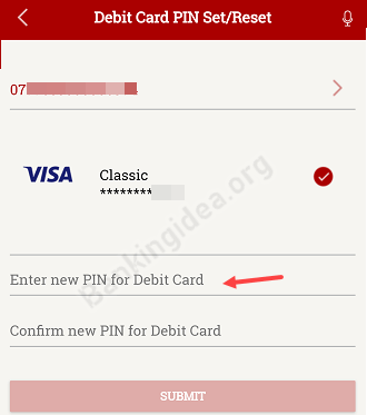 South Indian bank ATM PIN Online