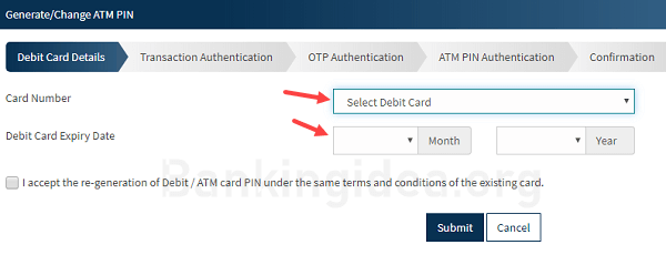 Bandhan Bank ATM PIN Generation Online Process