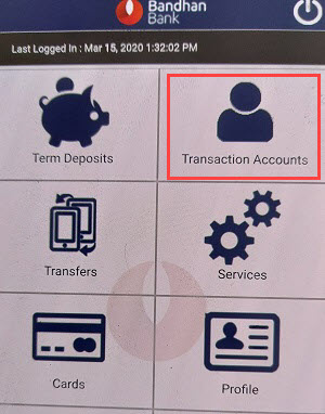 check bandhan bank statement