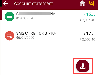  PNB Account Three Months Statement Online