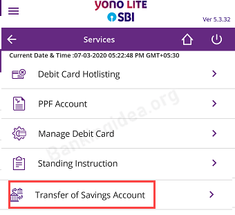 Transfer SBI account | Change SBI Branch