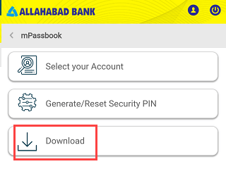 download Allahabad Bank Account Statement online