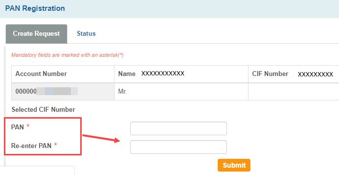 SBI Pan card link update online