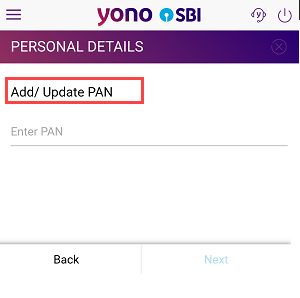 SBI Pan card link update online