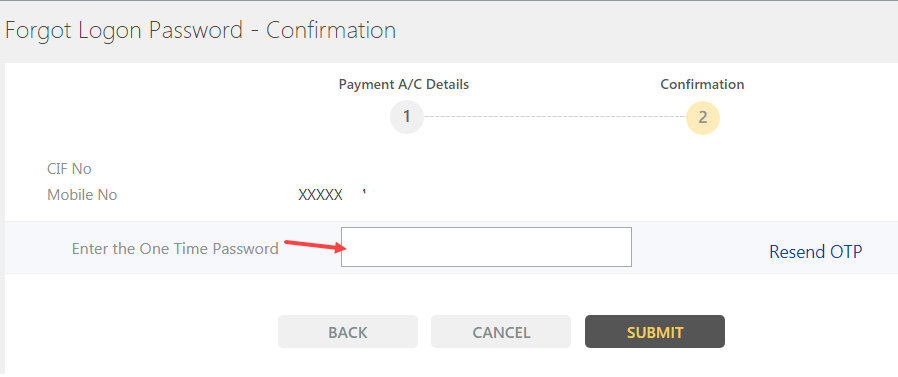 Reset Indian Bank Net Banking Login Password