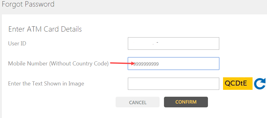Reset Indian Bank Net Banking Login Password