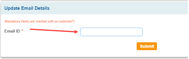 SBI YONO change register email ID