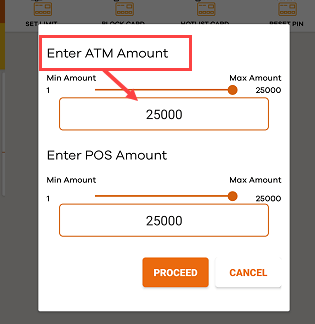 View/Change Syndicate ATM Cash Withdrawal Limit 