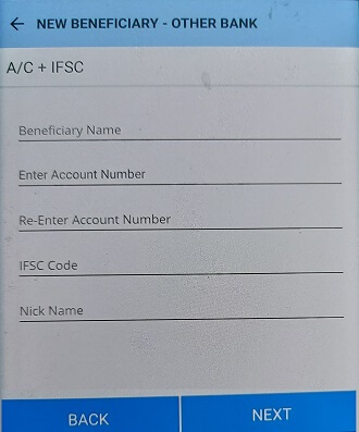 Add Beneficiary Canara Bank