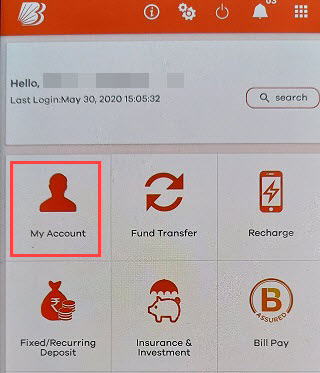 Bank of Baroda mini statement