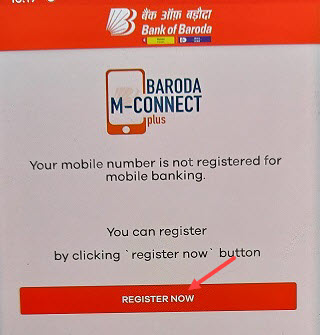 Bank of Baroda Mobile banking M connect plus registration