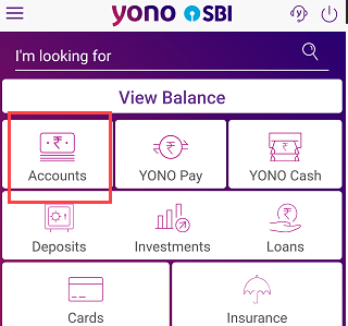 SBI statement download