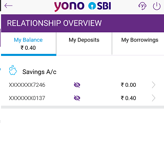 SBI statement download