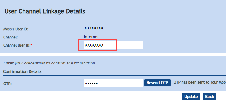  Find/Change Vijaya Net Banking User ID