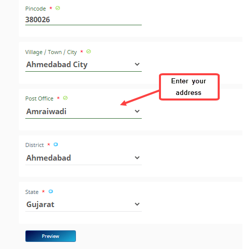 Update Aadhaar Card Address Online