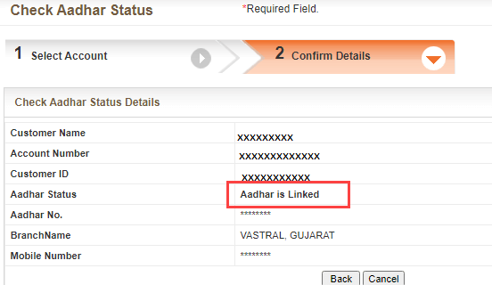 Check Online Aadhaar and Pan linked With Bank of Baroda Account