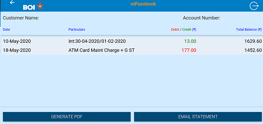 How To View Bank of India (BOI) mPassbook Online - BankingIdea.org