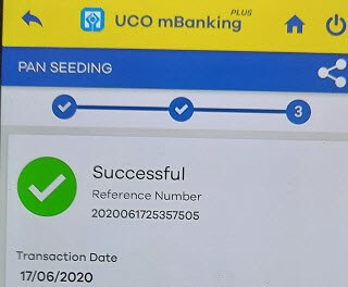 Pan card link UCO Bank